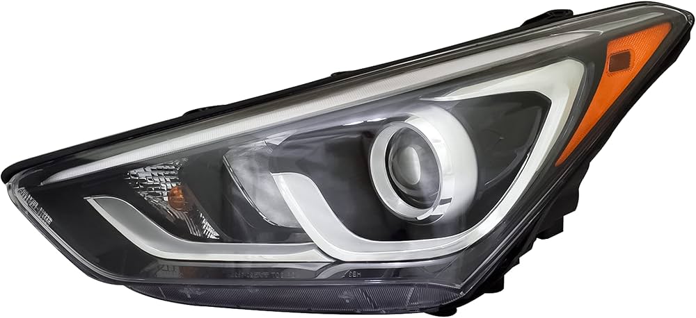 Santa Fe 2017-2018 Head Lamp Lh 92101-4Z500